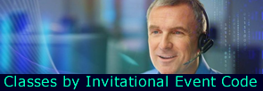find a class by the invitational event code